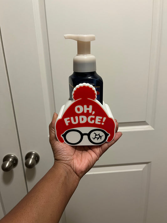 Oh Fudge! Soap Holder 3D Digital File Oh Fudge! Soap Holder 3D Digital File
