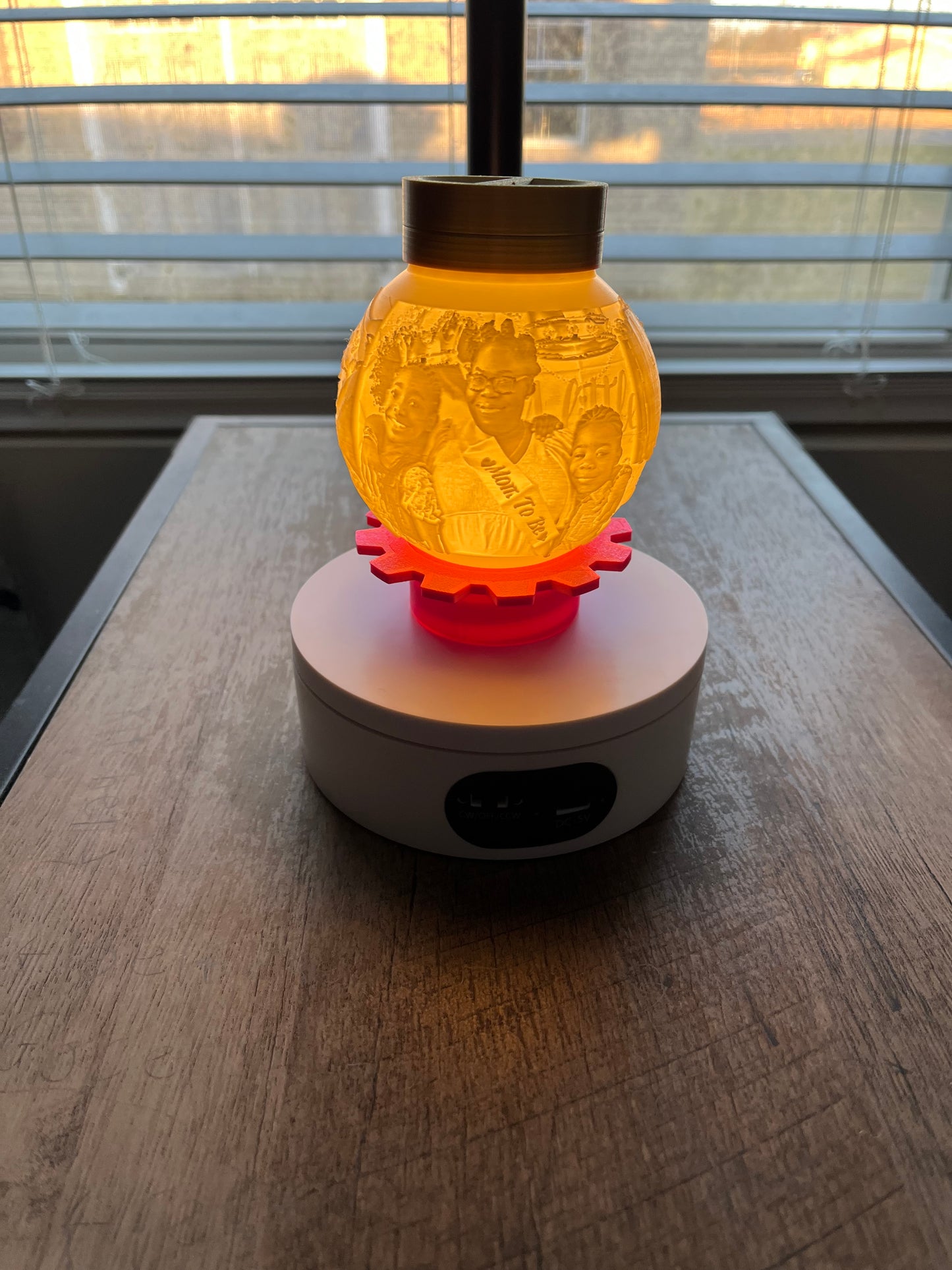 Personalized 3d Lithophane Ornament (Set of 2) Wholesale