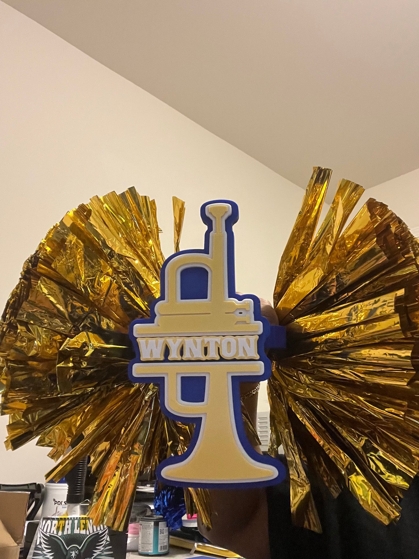 Trumpet Cheer Stick (3MF Digital File)