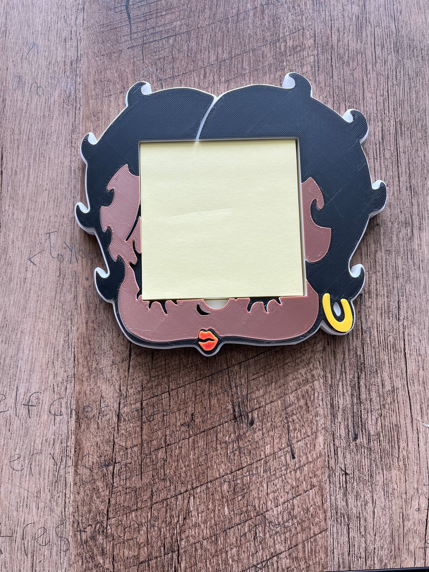 B.B. Sticky Note Holder (3MF Digital File)