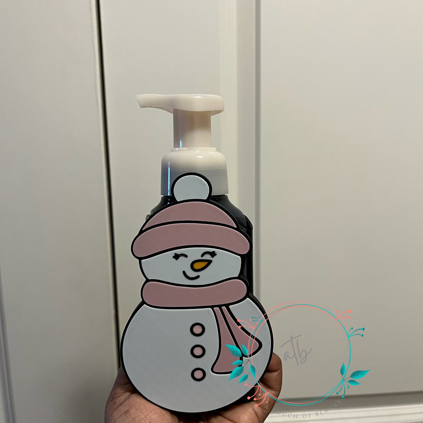 Snowwoman Interchangeable Soap Holder 3MF Digital File