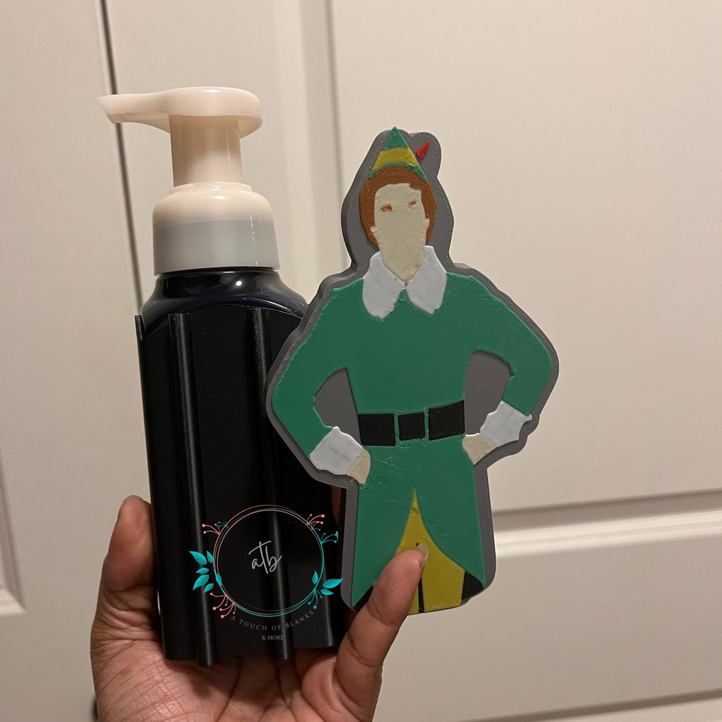 Elf Interchangeable Soap Holder FRONT PLATE ONLY 3MF Digital File (8 color file)