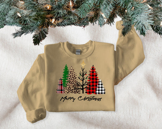 Merry Christmas Plaid Leopard Tree (Digital Download) Merry Christmas Plaid Leopard Tree (Digital Download)