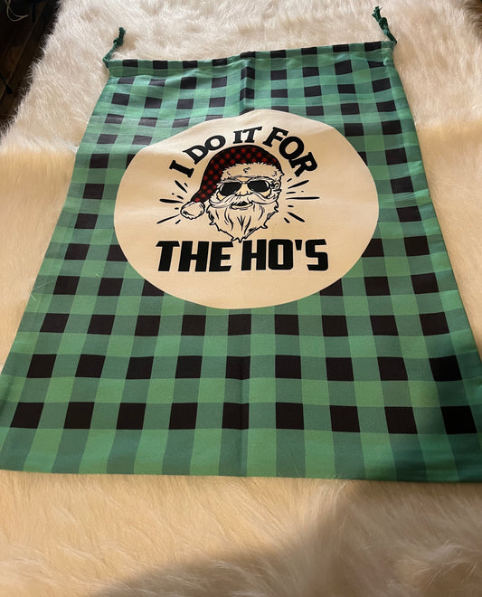Buffalo Plaid Santa Sack Buffalo Plaid Santa Sack