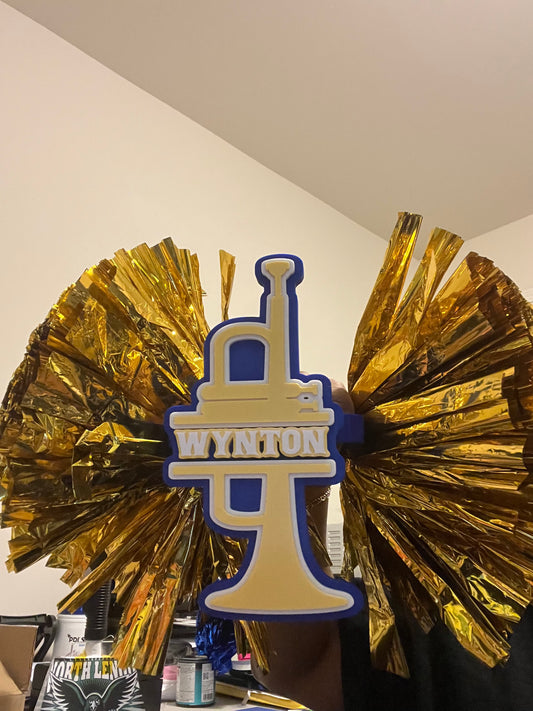 Trumpet Cheer Stick (3MF Digital File)