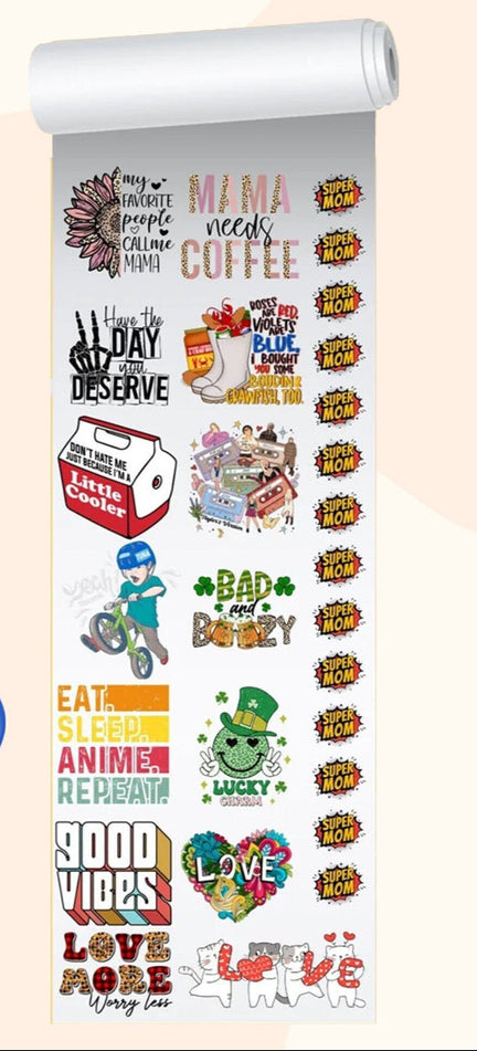 Wide Format Sublimation Transfers | Up to 24" Wide (PRINTS ONLY)