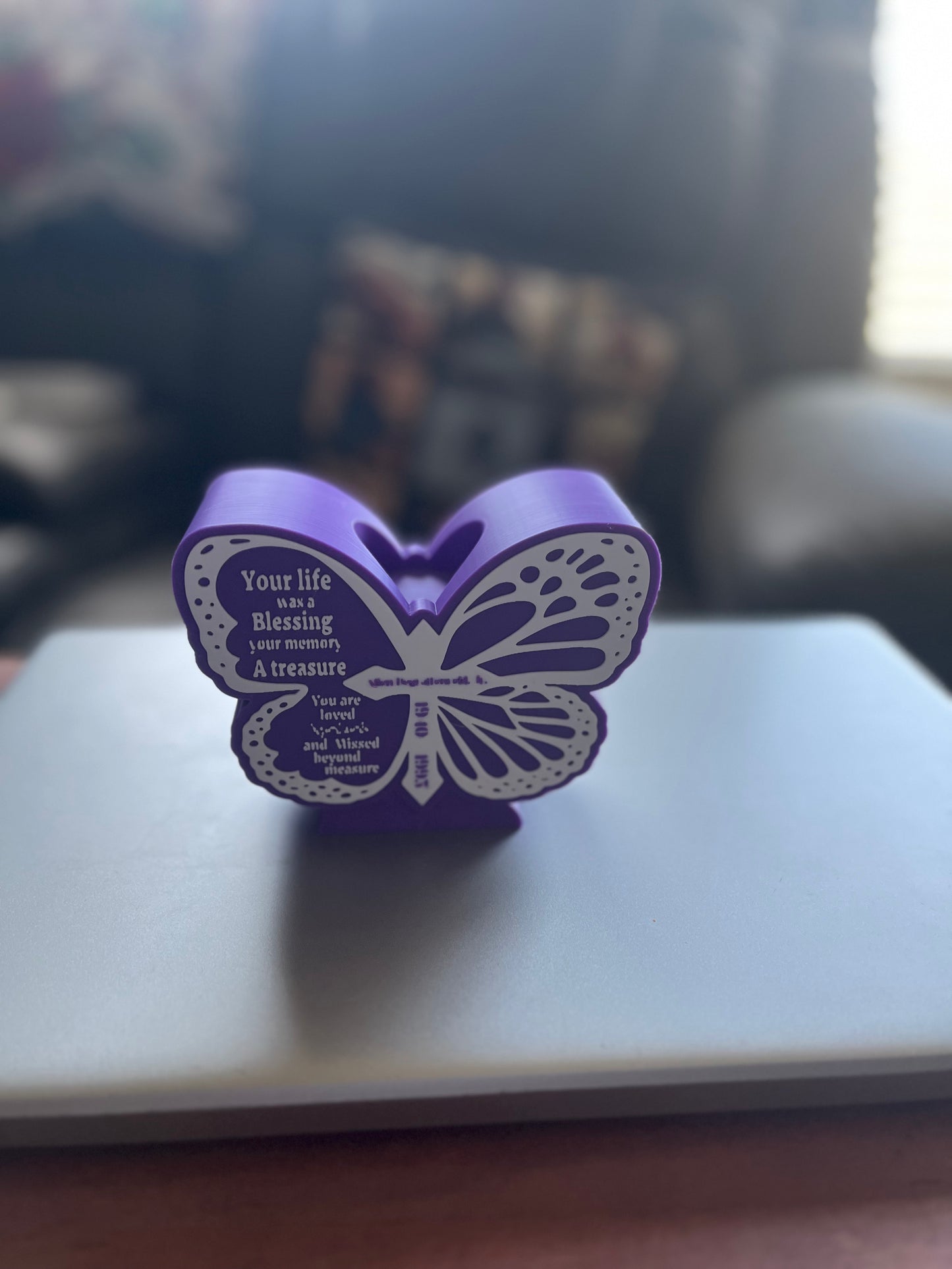 Mini Memorial Lamp Base Blank 3MF File (Digital Download)