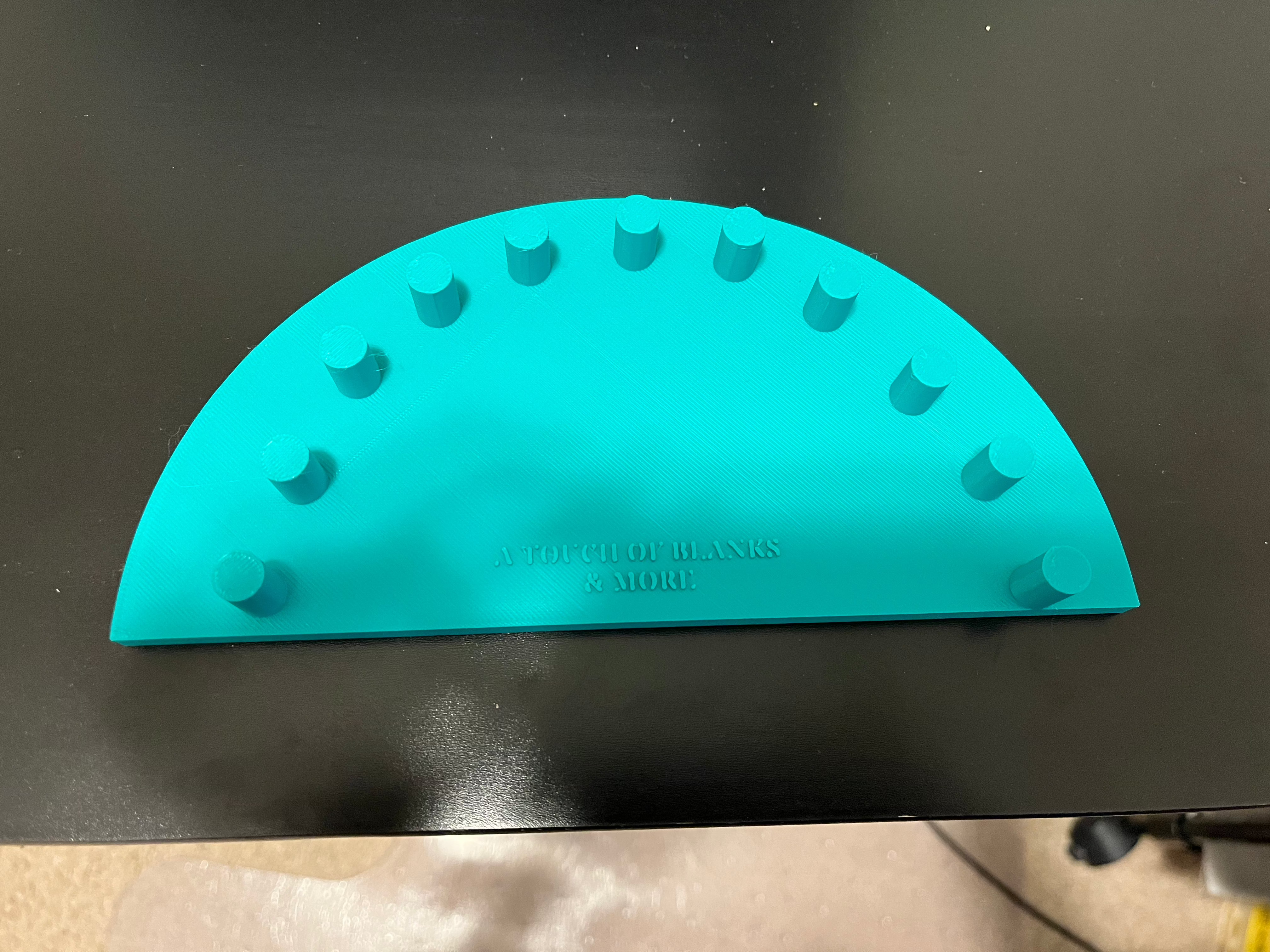Clack File 3D Blank Clack Fan Jig (STL File) – A Touch of Blanks & More