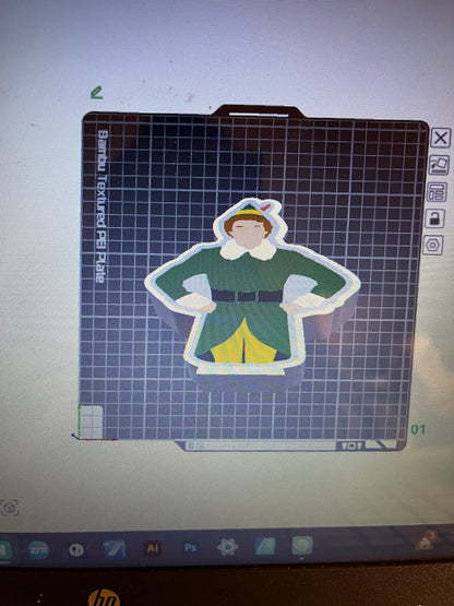 Elf Soap Holder 3D Digital File (6 color file)