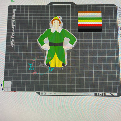 Elf Interchangeable Soap Holder FRONT PLATE ONLY 3MF Digital File (8 color file)