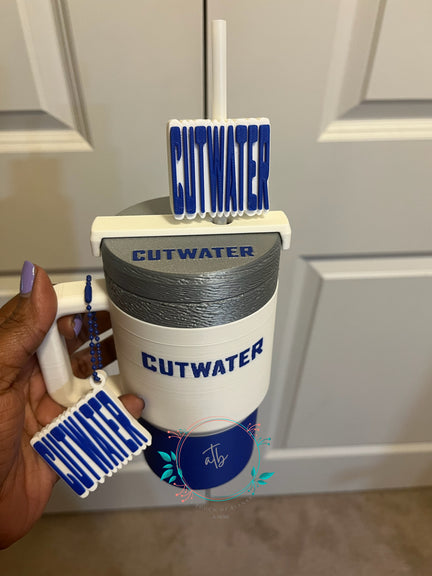 Cut.water Tumbler Can Holder Bundle 3MF File (Digital Download)