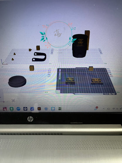 Chan.el Can Cooler Bundle 3MF File (Digital Download)