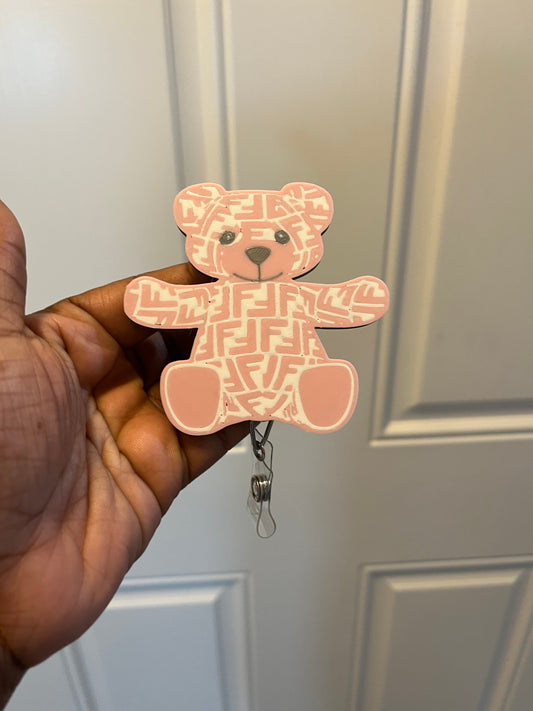 FF Bear Badge Reel 3MF Digital File
