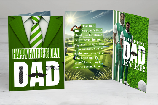 Fore-Ever Our Hero! Jumbo Card (Digital Download)